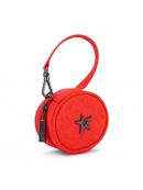 JuJuBe (США) Контейнер для пустышек, футляр, круглая сумочка Paci Pod Неоновая Коралловая - Neon Coral